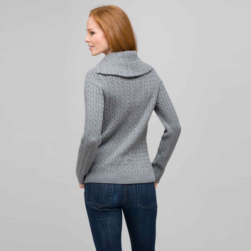 Long Sleeve Button Out Turtle Neck image number null