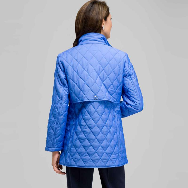 Quilted Car Coat image number null