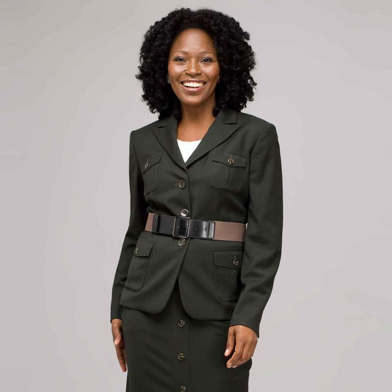 Belted Safari Jacket image number null
