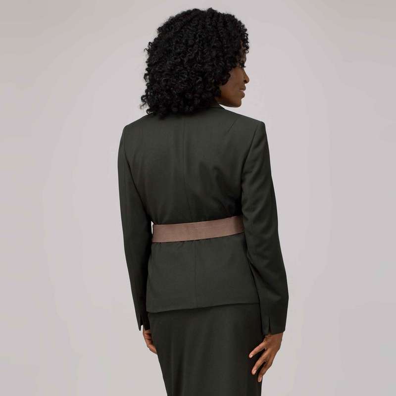 Belted Safari Jacket image number null