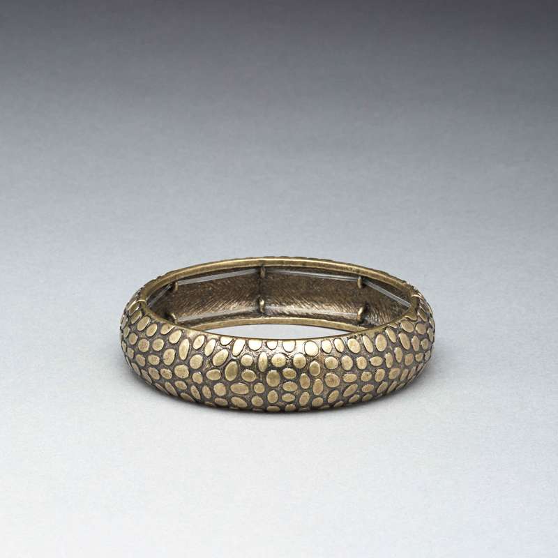 Gold Stretch Bangle image number null