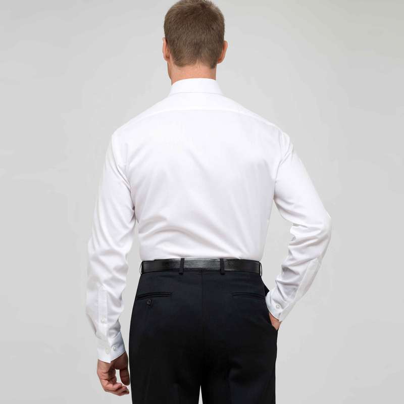 No-Iron Textured Dress Shirt image number null